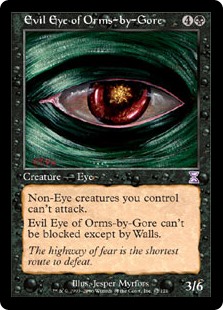 Evil Eye of Orms-by-Gore (Foil)